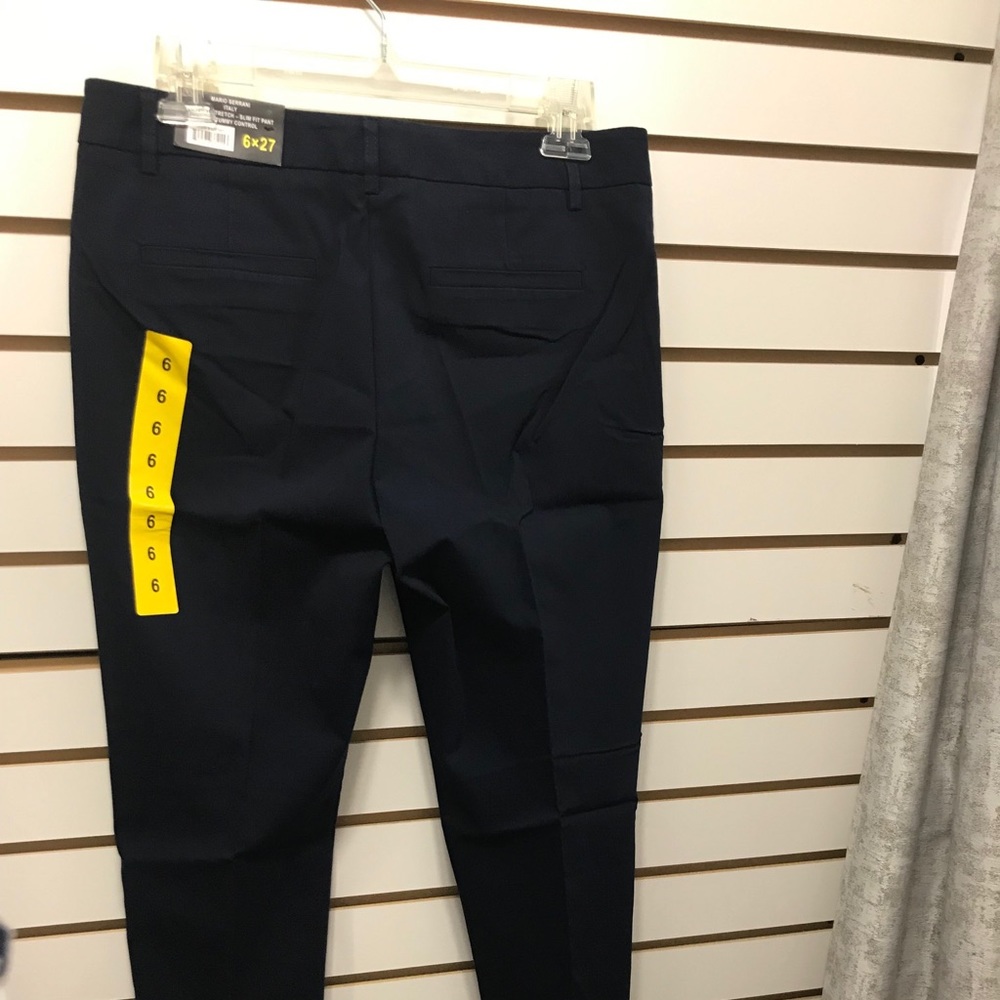 MARIO SERRANI ITALY Comfort Strecht Pants Navy